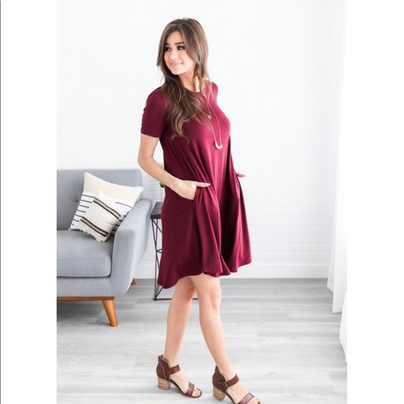 ✴️ FINAL SALE HIGH LOW SMALL POCKET DRESS! SMALL! - Picture 3 of 4